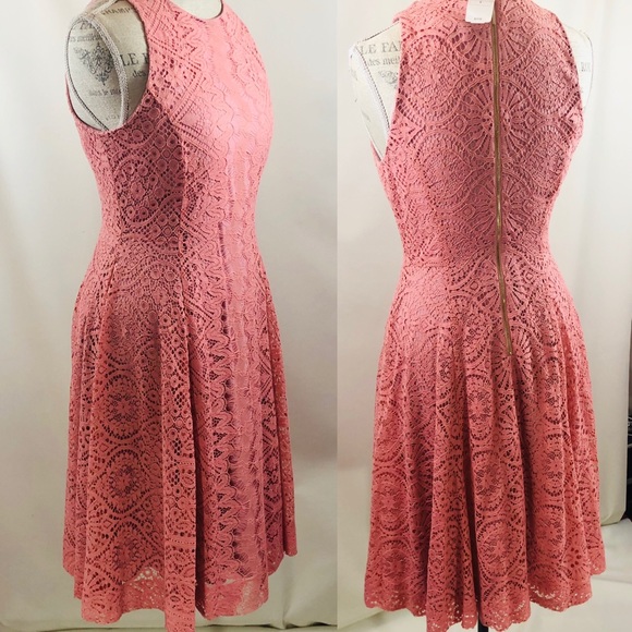 💕NWT NEIMAN MARCUS ERIN FETHERSTON LACE DRESS - Picture 12 of 13